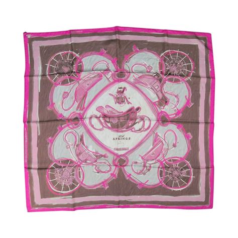 hermes pink colours|hermes pink silk scarf.